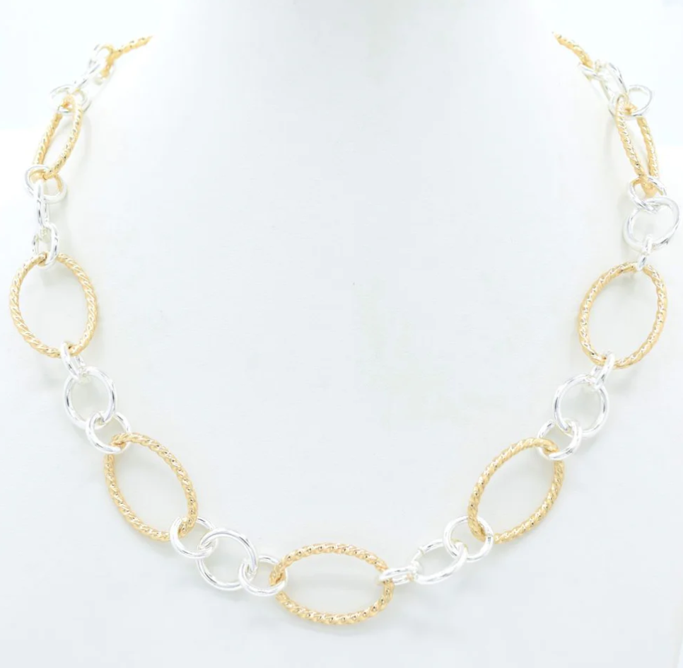 N-2916GS - Ana Necklace-10-Jewelry-What's Hot Jewelry-Krista Anne's Boutique, Women's Fashion and Accessories Located in Oklahoma City, OK and Black Mountain, NC