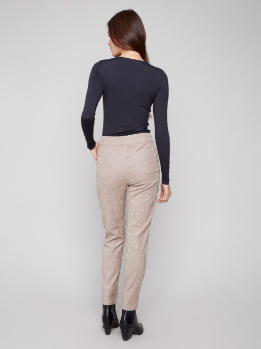 C5438RR-663B - Pull-On Baby Corduroy Jogger Pant With Zip Pockets-04-Bottoms-Charlie B.-Krista Anne's Boutique, Women's Fashion and Accessories Located in Oklahoma City, OK and Black Mountain, NC