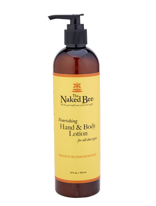 12 oz. Orange Blossom Honey Hand & Body Lotion-12-Gifts-The Naked Bee-Krista Anne's Boutique, Women's Fashion and Accessories Located in Oklahoma City, OK and Black Mountain, NC