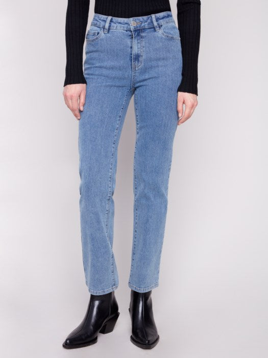C5564R-588B - Denim Corduroy Straight Leg Pants-04-Bottoms-Charlie B.-Krista Anne's Boutique, Women's Fashion and Accessories Located in Oklahoma City, OK and Black Mountain, NC