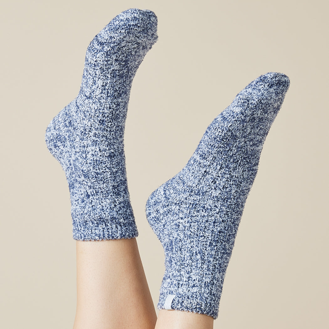 1300 - Marshmallow Crew Socks-09-Accessories-Softies-Krista Anne's Boutique, Women's Fashion and Accessories Located in Oklahoma City, OK and Black Mountain, NC