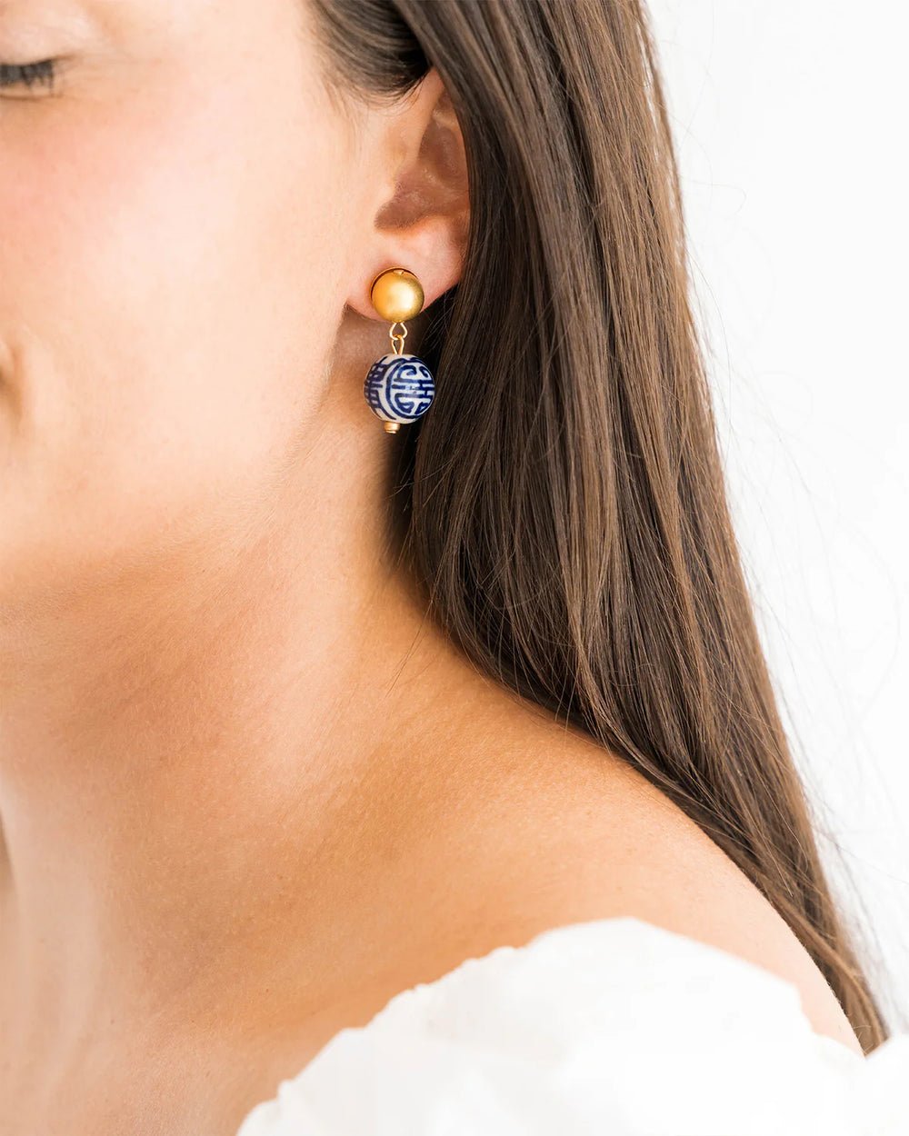 1309G - Margaret Drop Earrings-10-Jewelry-Susan Shaw-Krista Anne's Boutique, Women's Fashion and Accessories Located in Oklahoma City, OK and Black Mountain, NC