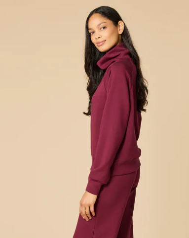 5200-8T - DreamTech Mock Neck Top-02-Tops/Blouses-Softies-Krista Anne's Boutique, Women's Fashion and Accessories Located in Oklahoma City, OK and Black Mountain, NC