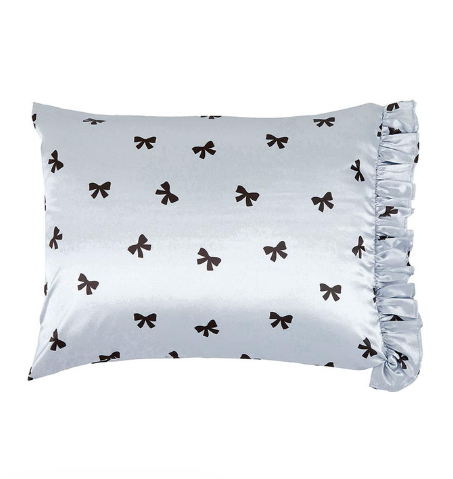 P2431 - Bow Ruffle Pillowcase-12-Gifts-Bella Apparel-Krista Anne's Boutique, Women's Fashion and Accessories Located in Oklahoma City, OK and Black Mountain, NC