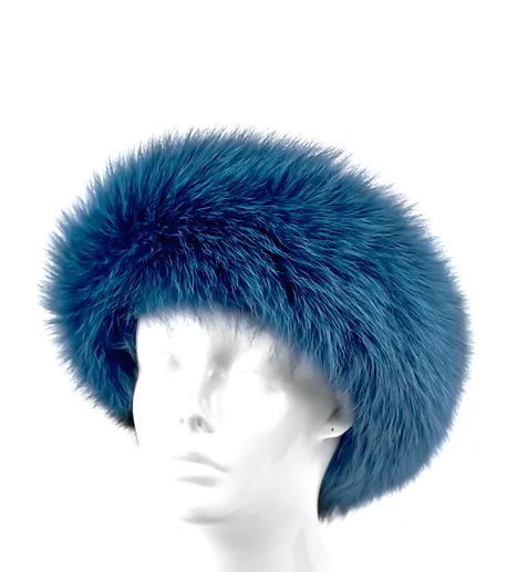 HB100F - Fox Fur Headband/Collar-09-Accessories-Mitchie's Matchings-Krista Anne's Boutique, Women's Fashion and Accessories Located in Oklahoma City, OK and Black Mountain, NC