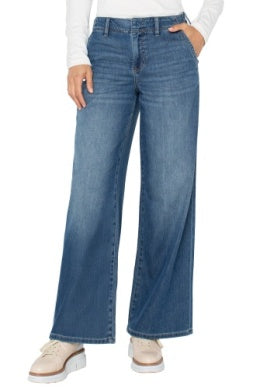 LM4678SSL - Weekender Wide Leg Jean-04-Bottoms-Liverpool-Krista Anne's Boutique, Women's Fashion and Accessories Located in Oklahoma City, OK and Black Mountain, NC