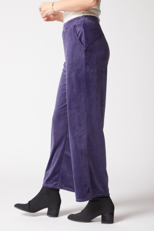 30066 - Cozy Velour Zen Pant-04-Bottoms-Habitat-Krista Anne's Boutique, Women's Fashion and Accessories Located in Oklahoma City, OK and Black Mountain, NC