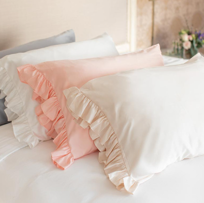 SPR - Silky Pillowcase w/ Ruffle-12-Gifts-Bella Apparel-Krista Anne's Boutique, Women's Fashion and Accessories Located in Oklahoma City, OK and Black Mountain, NC