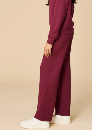 5200-8P - DreamTech Pleated Wide Leg Pant-04-Bottoms-Softies-Krista Anne's Boutique, Women's Fashion and Accessories Located in Oklahoma City, OK and Black Mountain, NC