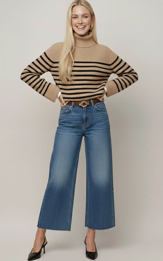 5336 - Reversible Belt with Linked Chain Buckle-09-Accessories-Most Wanted USA-Krista Anne's Boutique, Women's Fashion and Accessories Located in Oklahoma City, OK and Black Mountain, NC