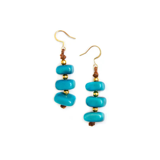 1E367 - Zoraida Earrings-10-Jewelry-Tagua Jewelry-Krista Anne's Boutique, Women's Fashion and Accessories Located in Oklahoma City, OK and Black Mountain, NC
