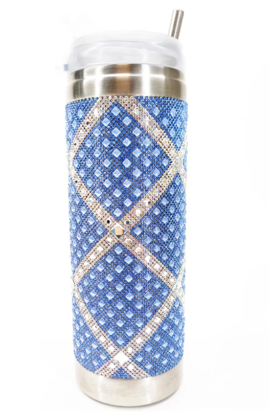 JKT111.LTBL - Mariner's Cross Tumbler-12-Gifts-Jacqueline Kent-Krista Anne's Boutique, Women's Fashion and Accessories Located in Oklahoma City, OK and Black Mountain, NC