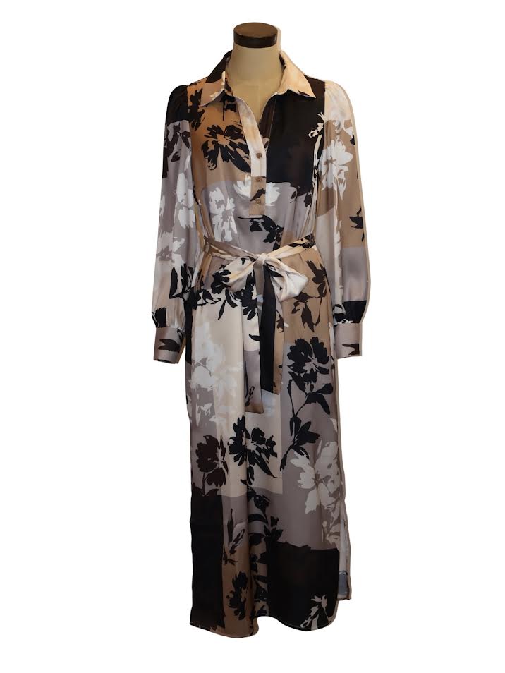 75J9996 - Shadow Bloom Dress-06-Dresses/Jumpsuits-jade-Krista Anne's Boutique, Women's Fashion and Accessories Located in Oklahoma City, OK and Black Mountain, NC