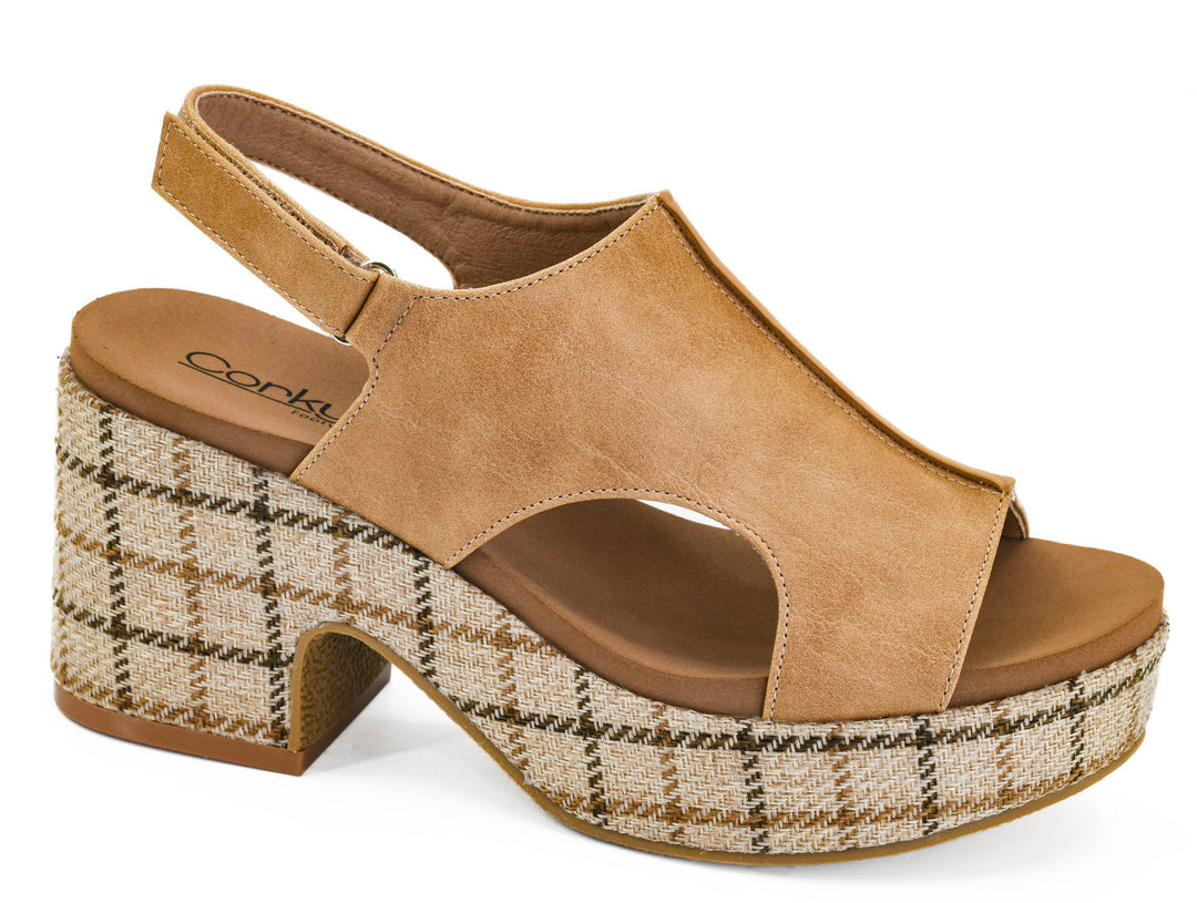 41-0373 - Miss Carley Platform Heel-11-Shoes-Corkys-Krista Anne's Boutique, Women's Fashion and Accessories Located in Oklahoma City, OK and Black Mountain, NC