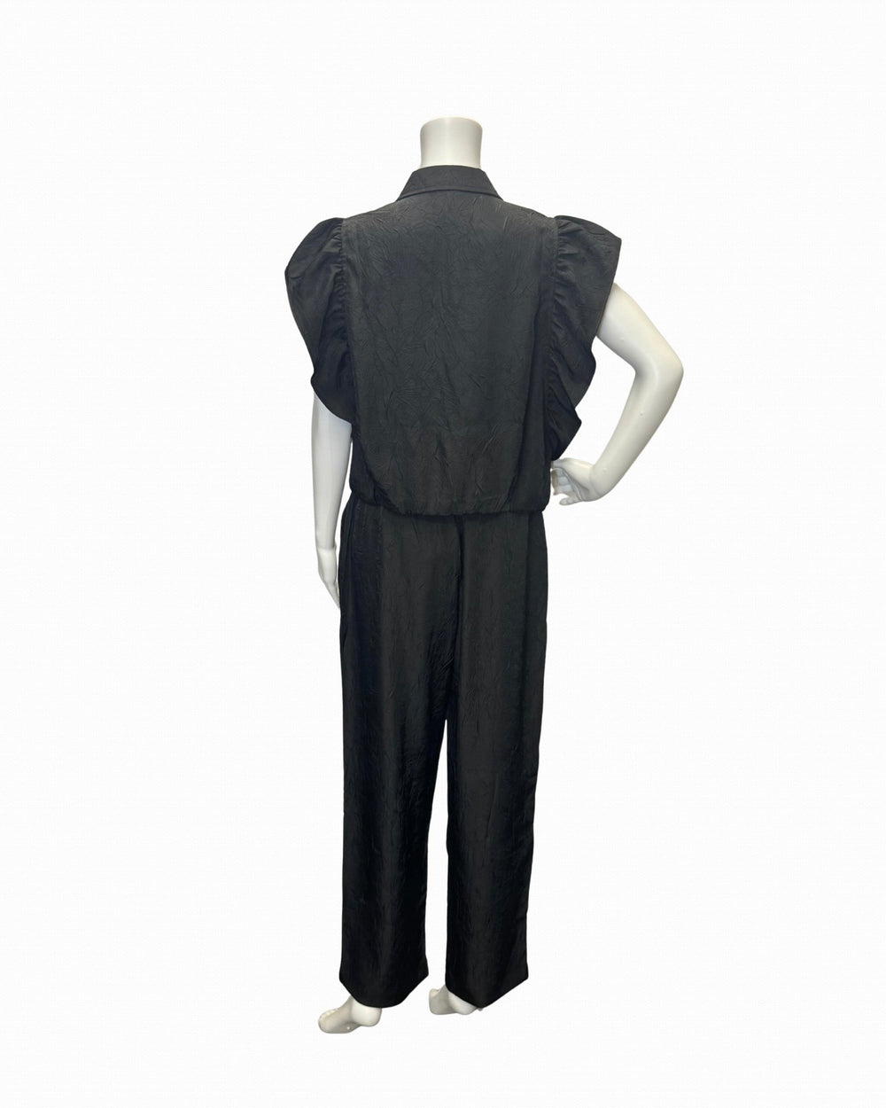 Citrine Crinkle Pull-On Pant-04-Bottoms-Lior-Krista Anne's Boutique, Women's Fashion and Accessories Located in Oklahoma City, OK and Black Mountain, NC