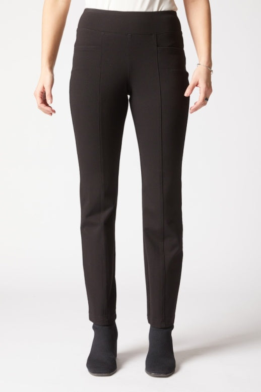 10661 - Luxe Ponte Seamed Pocket Pant-04-Bottoms-Habitat-Krista Anne's Boutique, Women's Fashion and Accessories Located in Oklahoma City, OK and Black Mountain, NC