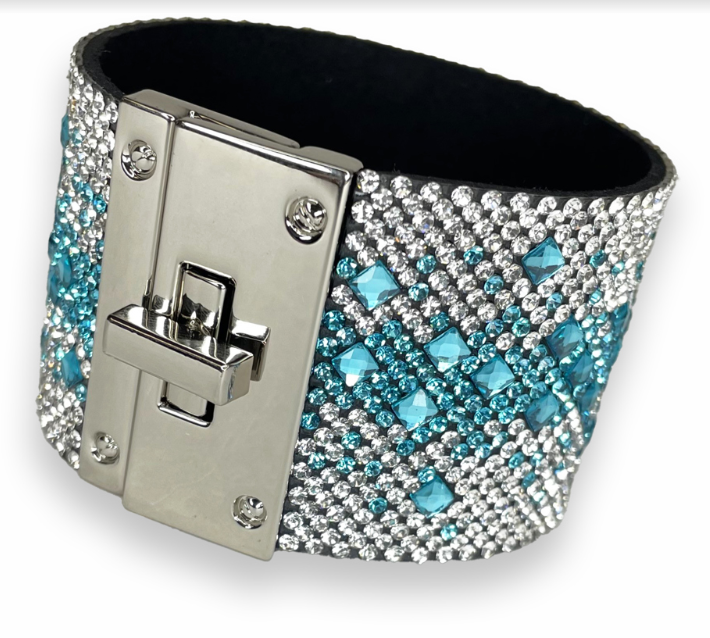 JKB406.TU - Mariners Cross Wave Cuff-10-Jewelry-Jacqueline Kent-Krista Anne's Boutique, Women's Fashion and Accessories Located in Oklahoma City, OK and Black Mountain, NC