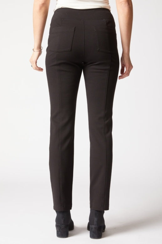 10661 - Luxe Ponte Seamed Pocket Pant-04-Bottoms-Habitat-Krista Anne's Boutique, Women's Fashion and Accessories Located in Oklahoma City, OK and Black Mountain, NC