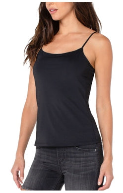 LM8670KU49 - Knit Camisole-03-Tees/Tanks-Liverpool-Krista Anne's Boutique, Women's Fashion and Accessories Located in Oklahoma City, OK and Black Mountain, NC