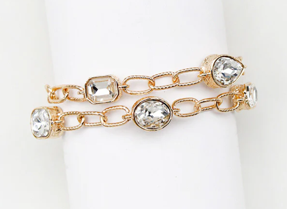 B-2077 - Emma Bracelet-10-Jewelry-What's Hot Jewelry-Krista Anne's Boutique, Women's Fashion and Accessories Located in Oklahoma City, OK and Black Mountain, NC