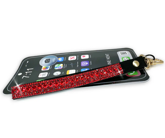 Bejeweled Phone Wrist Lanyard-09-Accessories-Jacqueline Kent-Krista Anne's Boutique, Women's Fashion and Accessories Located in Oklahoma City, OK and Black Mountain, NC