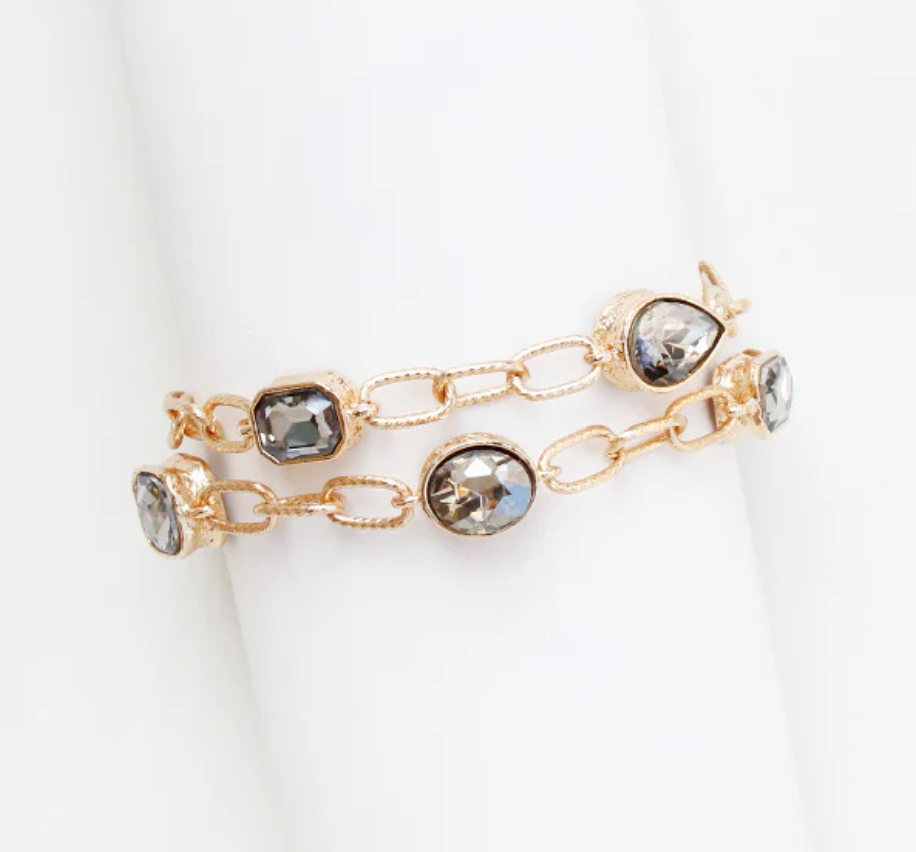 B-2077 - Emma Bracelet-10-Jewelry-What's Hot Jewelry-Krista Anne's Boutique, Women's Fashion and Accessories Located in Oklahoma City, OK and Black Mountain, NC