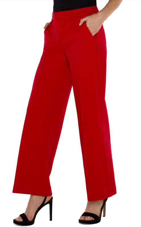 LM4654M42 - Kelsey Wide Leg Trouser-04-Bottoms-Liverpool-Krista Anne's Boutique, Women's Fashion and Accessories Located in Oklahoma City, OK and Black Mountain, NC