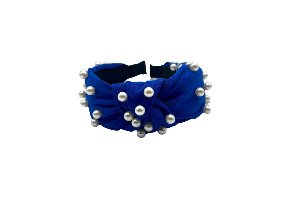 Pearl Embellished Top Knot Headband-09-Accessories-Misc-Krista Anne's Boutique, Women's Fashion and Accessories Located in Oklahoma City, OK and Black Mountain, NC