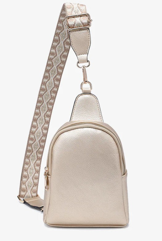 M2436 - Ellen Vegan Guitar Strap Sling Bag-12-Gifts-Jen & Co-Krista Anne's Boutique, Women's Fashion and Accessories Located in Oklahoma City, OK and Black Mountain, NC
