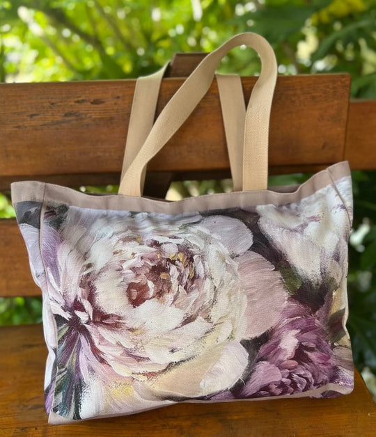 Canvas Travel Tote Bag-09-Accessories-Love's Pure Light-Krista Anne's Boutique, Women's Fashion and Accessories Located in Oklahoma City, OK and Black Mountain, NC