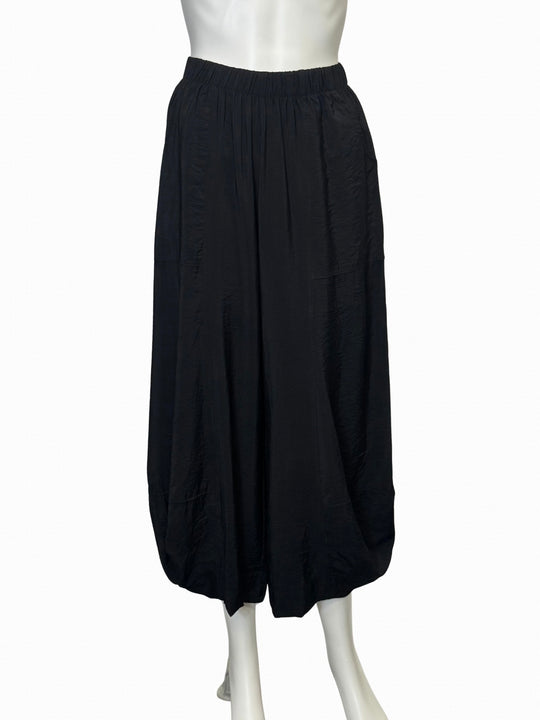 25512 - Solid Lantern Pants-04-Bottoms-Shana-Krista Anne's Boutique, Women's Fashion and Accessories Located in Oklahoma City, OK and Black Mountain, NC