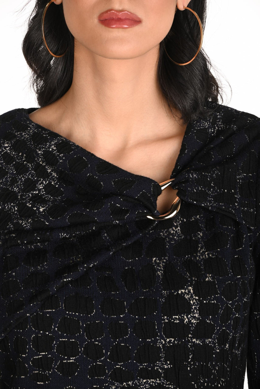 253379 - Ring Detail Knit Sheath Dress-06-Dresses/Jumpsuits-Frank Lyman-Krista Anne's Boutique, Women's Fashion and Accessories Located in Oklahoma City, OK and Black Mountain, NC