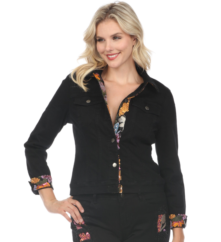 Z12910 - Aurora Jacket-01-Jackets/Blazers-AZI-Krista Anne's Boutique, Women's Fashion and Accessories Located in Oklahoma City, OK and Black Mountain, NC