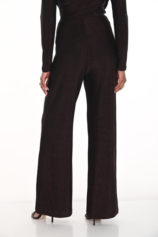 259295 - Shimmer Wide Leg Pant-04-Bottoms-Frank Lyman-Krista Anne's Boutique, Women's Fashion and Accessories Located in Oklahoma City, OK and Black Mountain, NC