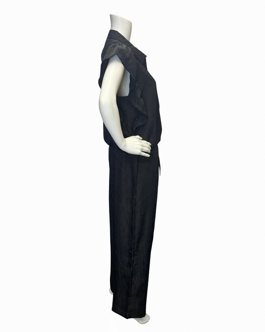 Citrine Crinkle Pull-On Pant-04-Bottoms-Lior-Krista Anne's Boutique, Women's Fashion and Accessories Located in Oklahoma City, OK and Black Mountain, NC
