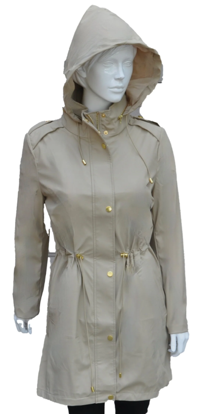 Serena Rain Coat-07-Coats/Outerwear-Ciao Milano-Krista Anne's Boutique, Women's Fashion and Accessories Located in Oklahoma City, OK and Black Mountain, NC