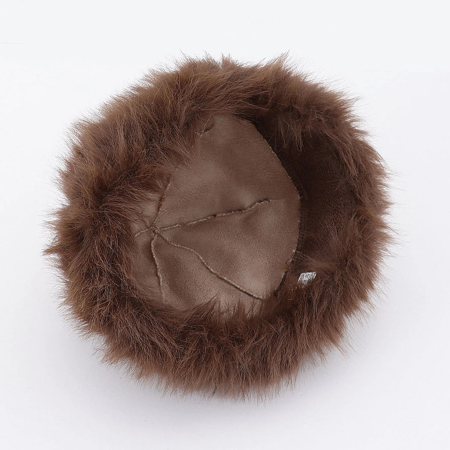 AMH1853CF - Fawn Print Faux Fur Bucket Hat-09-Accessories-3AM BY H&D ACCESSORIES-Krista Anne's Boutique, Women's Fashion and Accessories Located in Oklahoma City, OK and Black Mountain, NC