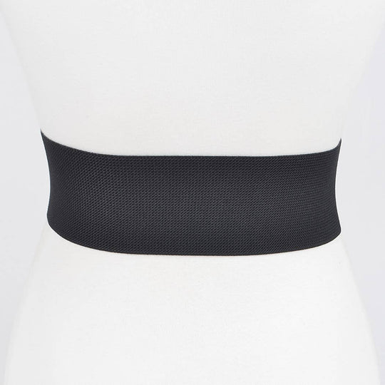 Double Diamond Buckle Stretch Belt-09-Accessories-3AM BY H&D ACCESSORIES-Krista Anne's Boutique, Women's Fashion and Accessories Located in Oklahoma City, OK and Black Mountain, NC