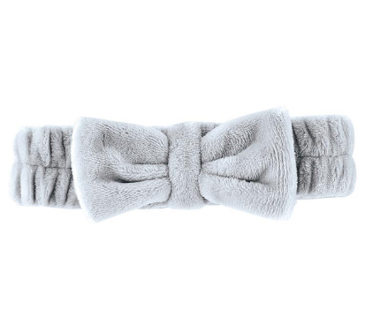 P2404 - Plush Bow Headband-12-Gifts-Bella Apparel-Krista Anne's Boutique, Women's Fashion and Accessories Located in Oklahoma City, OK and Black Mountain, NC