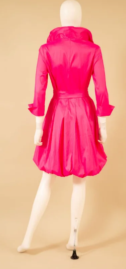 S26004 - 3/4 Sleeve Bubble Dress-06-Dresses/Jumpsuits-Samuel Dong-Krista Anne's Boutique, Women's Fashion and Accessories Located in Oklahoma City, OK and Black Mountain, NC