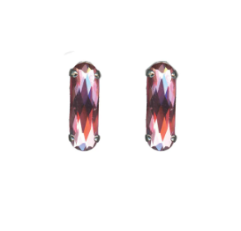 E-1298-209-RO2 - Oblong Post Earrings-10-Jewelry-Mariana-Krista Anne's Boutique, Women's Fashion and Accessories Located in Oklahoma City, OK and Black Mountain, NC