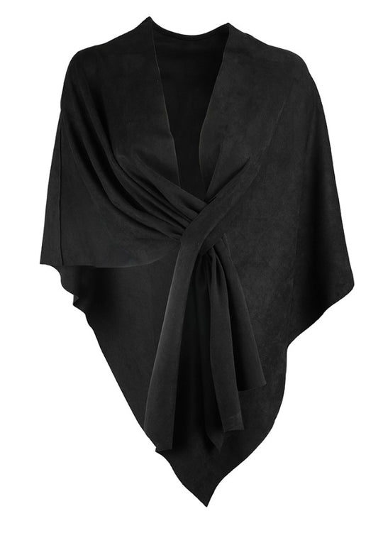 C221036A - Suede Wrap-08-Scarves/Wraps-Ravel-Krista Anne's Boutique, Women's Fashion and Accessories Located in Oklahoma City, OK and Black Mountain, NC