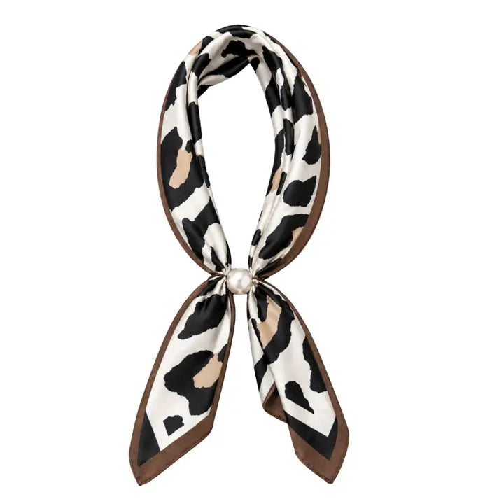 NK8115 - Magnetic Scarf with Pearl-09-Accessories-Queens Designs-Krista Anne's Boutique, Women's Fashion and Accessories Located in Oklahoma City, OK and Black Mountain, NC