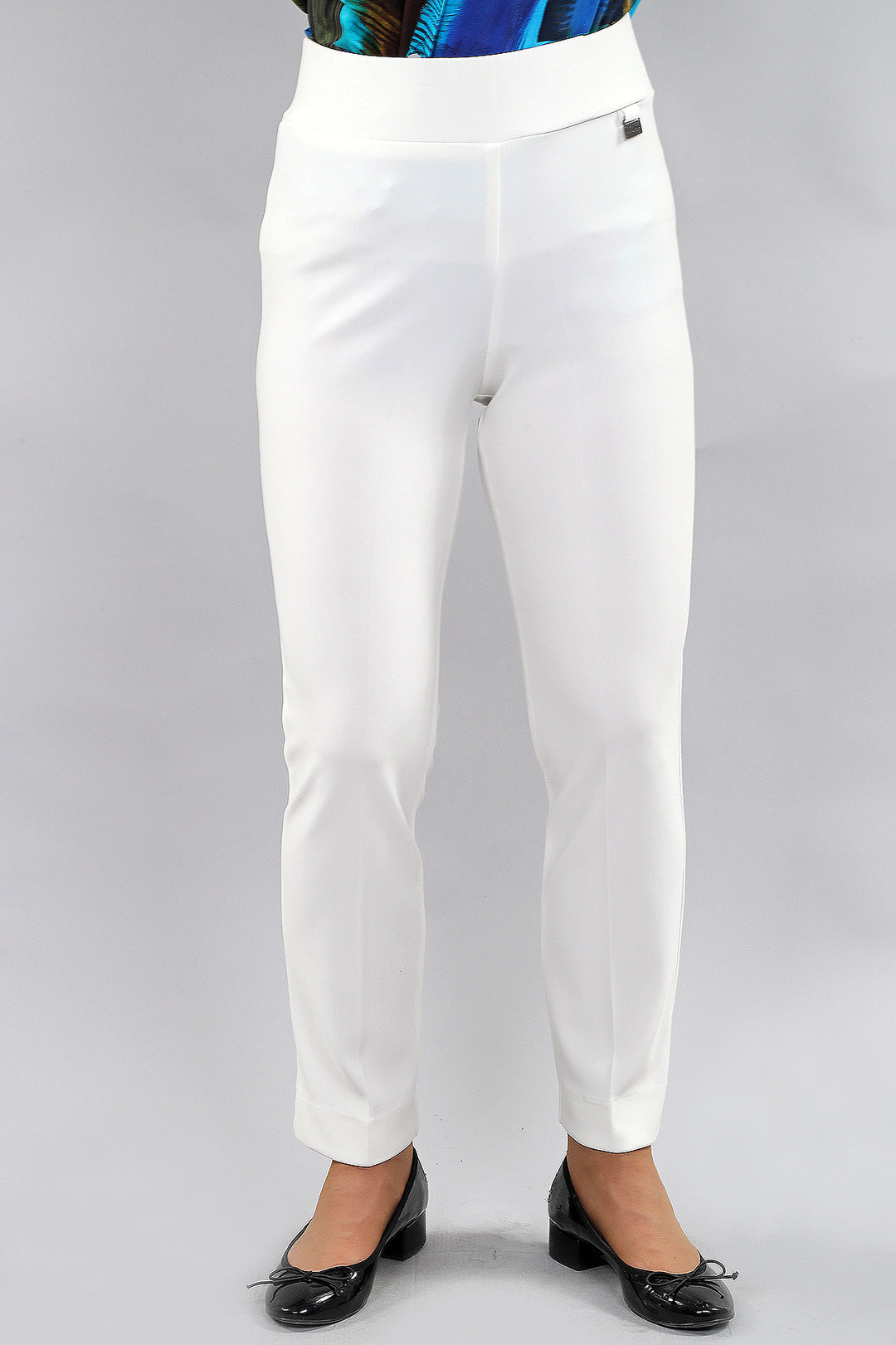 25F4004 - Pocketless Pant-04-Bottoms-Michael Tyler Collections-Krista Anne's Boutique, Women's Fashion and Accessories Located in Oklahoma City, OK and Black Mountain, NC