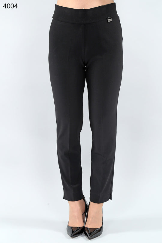 25F4004 - Pocketless Pant-04-Bottoms-Michael Tyler Collections-Krista Anne's Boutique, Women's Fashion and Accessories Located in Oklahoma City, OK and Black Mountain, NC