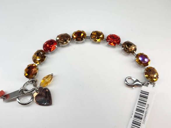 B-4023/1-5014-RO - Large Ovals Bracelet-10-Jewelry-Mariana-Krista Anne's Boutique, Women's Fashion and Accessories Located in Oklahoma City, OK and Black Mountain, NC