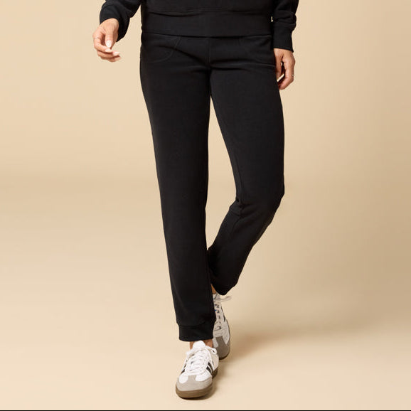 4200-4P - Vintage Velvet Jogger-04-Bottoms-Softies-Krista Anne's Boutique, Women's Fashion and Accessories Located in Oklahoma City, OK and Black Mountain, NC