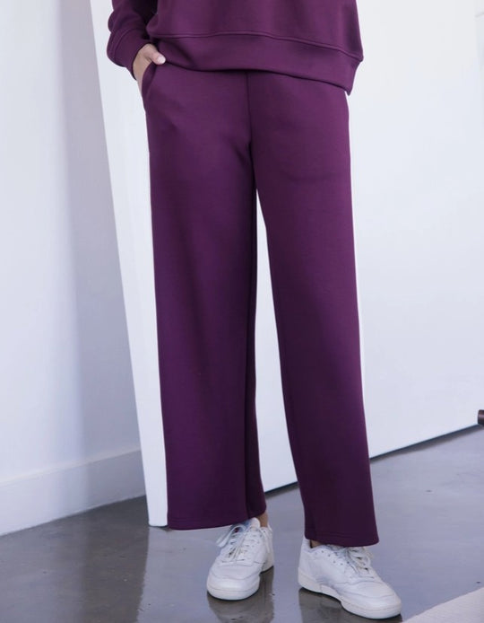 PP50028-C - "Butter Modal" Side Stripe Wide Leg Pant-04-Bottoms-P. Cill-Krista Anne's Boutique, Women's Fashion and Accessories Located in Oklahoma City, OK and Black Mountain, NC