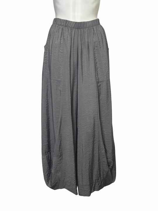 25512 - Solid Lantern Pants-04-Bottoms-Shana-Krista Anne's Boutique, Women's Fashion and Accessories Located in Oklahoma City, OK and Black Mountain, NC