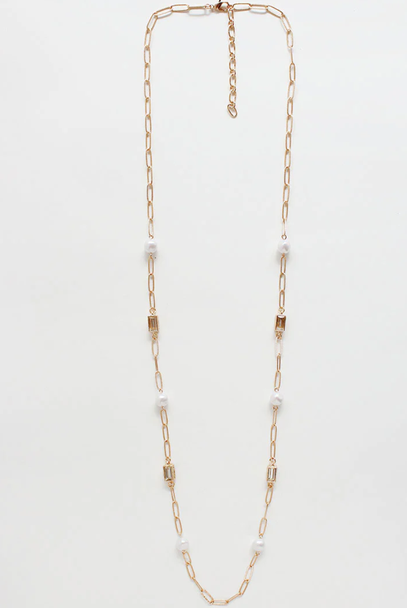 N-2967G - Francis Necklace-10-Jewelry-What's Hot Jewelry-Krista Anne's Boutique, Women's Fashion and Accessories Located in Oklahoma City, OK and Black Mountain, NC